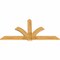 Ekena Millwork Redmond Rough Sawn Timber Gable Bracket, Western Red Cedar, 84"W x 42"H x 2"D x 6"F, 12/12 Pitch GBW084X42X0206RED00RWR - alternate 4